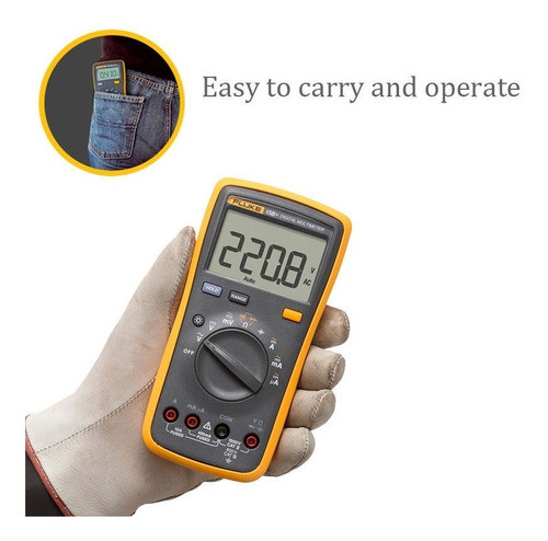 Nuevo Multímetro Fluke 15b Ac / Dc / Diode / R / C Auto / Ma 1