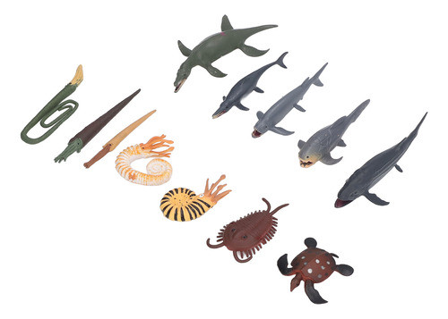 Modelo De Animal Antigo, 12 Peças, Marine S Toys Exquisite V 1