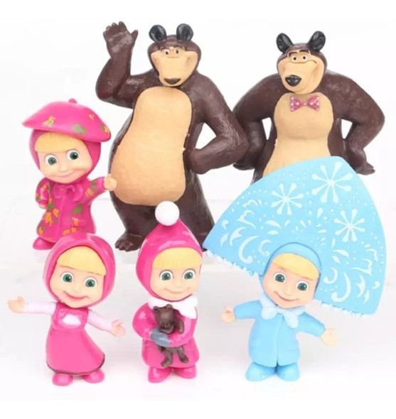 Masha Y El Oso Personajes Muñeca Muñecos 0