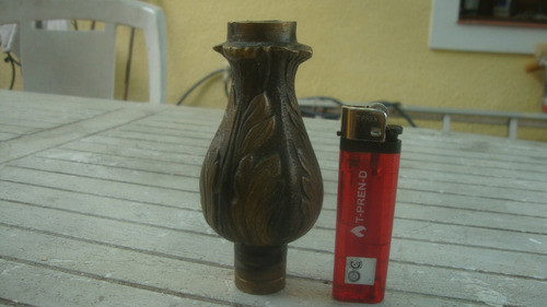 Antiguo Repuesto De Bronce 5,6 X 11 Alto - 460 Grs. 0
