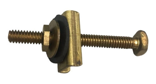 Tornillo Bulon De Bronce Para Soporte Inodoro Plastiversal 0