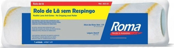 Repuesto Rodillo Corderito Lana Anti Goteo 23cm Roma Pack X6 1