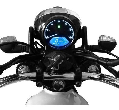 Lcd Anti-dazzle Digital Motos Marinas Velocímetro Odómetro T 0
