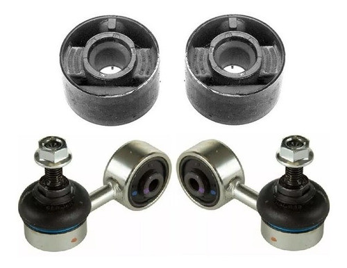 2 Bieletas Del + 2 Bujes Parrilla Bmw Serie 3 E36 91-98 0