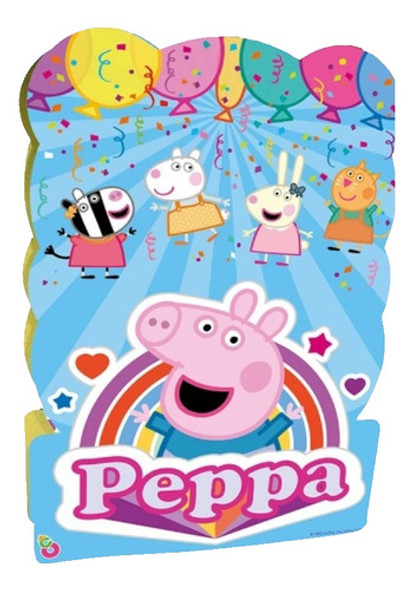 Piñata De Cartón - Cotillón Oficial - Peppa Pig 0