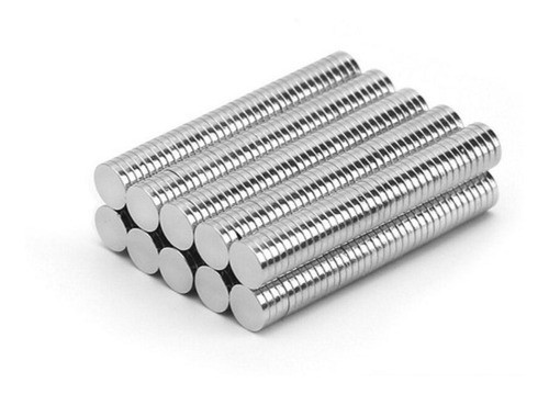 100 Imanes De Neodimio 5x1 Mm Super Potentes 0
