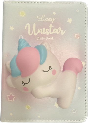 Diario Libreta Infantil Escolar Con Skuishy 1