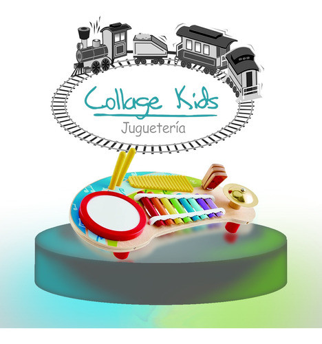 Hape Estacion Musical 5 En 1 1