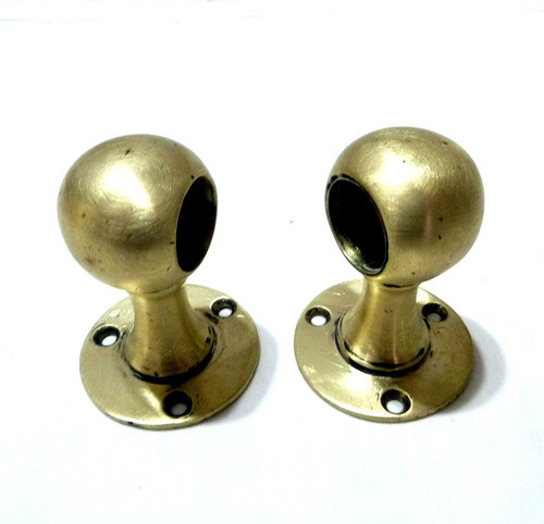 Soporte Barral De Bronce Macizo 19mm Originales Pesados *z 0