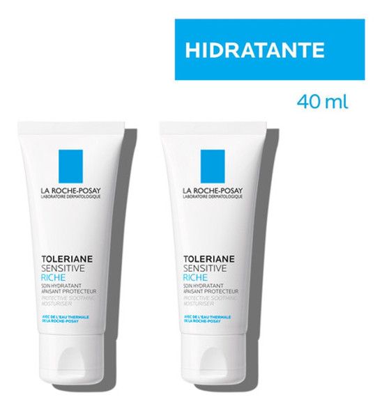 Kit La Roche Posay: Kit Toleriane Sensitive 40ml X 2 Und 0