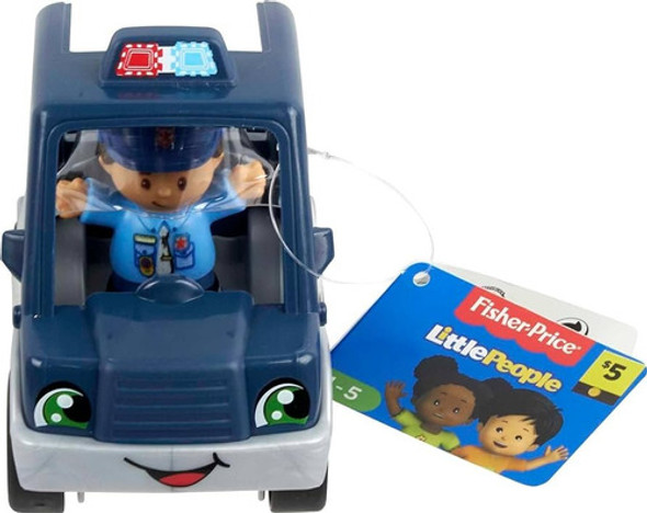 Fisher Price - Vehículo Little People Ggt33 Policia 1