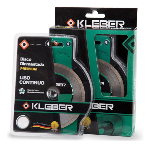 Disco Diamantado Liso 180 Mm Kleber 1