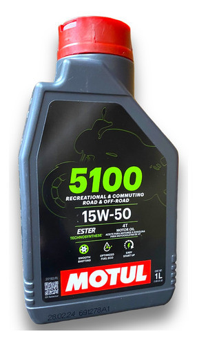 Kit Filtros Bajaj Rouser 200 Ns + 2l Aceite Motul 5100 15w50 1