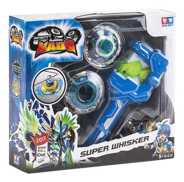 Lançador E Pião De Batalha - Infinity Nado - Super Whisker 0 Lançador E Pião De Batalha - Infinity Nado - Super Whisker 0