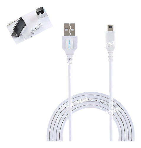 Bolsa Estadounidense 3m Blanco Usb Cargador Cable Cable Eléc 0