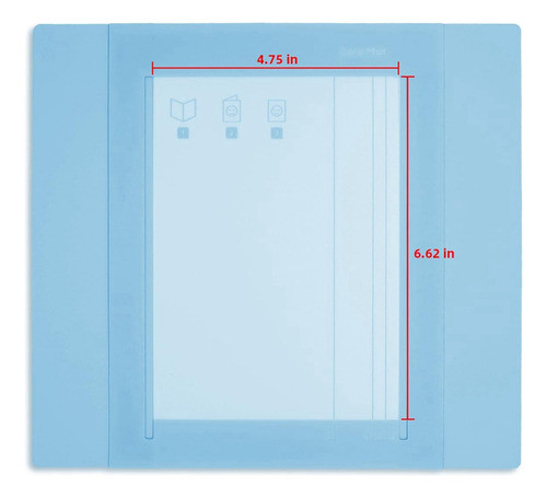 Conjunto De 5 Tapetes De Corte Para Joy Xtra, 8,5 X 12 Poleg 1