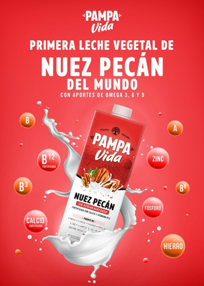 Leche Nuez De Pecan 1 L Bebidas Sin Tacc Sin Azucar B12 X 4 1