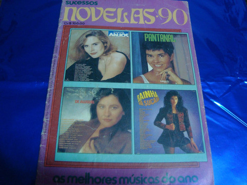 Revista Novelas 90 / Sexo Anjos Pantanal Rainha Sucata 0