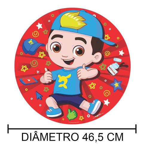 Enfeite Grande Com Alta Qualidade - Decoração Luccas Neto 1