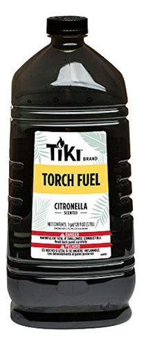 Tiki Brand Citronella Scented Torch Fuel 1 Galón 0