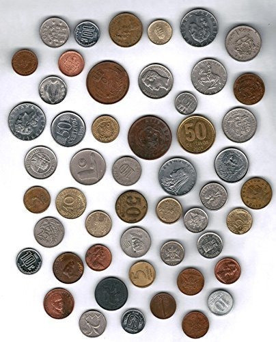 Bolso De Mano Moenich World Coin  Surtido De 50 Monedas 0