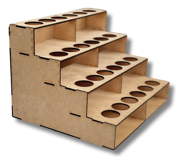 Organizador Para Pinturas Acrílicas En Mdf 1 Organizador Para Pinturas Acrílicas En Mdf 1