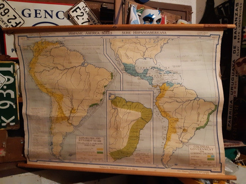 Mapa Antiguo De Tela Gobierno Colonial 0