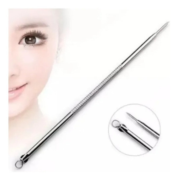 Aguja Quita Puntos Negros,espinillas En Acero Inoxidable 0
