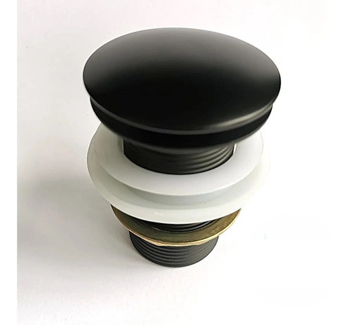 Válvula Click Preta Fosco Cuba Banheiro 0