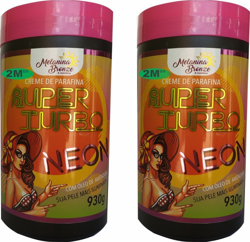 2 Super Turbo Neon Melanina Bronze Bronzeamento Natural 0