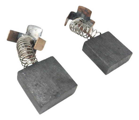 2 Carbones 17x18x7mm C/flexible Resorte Y Terminal 0