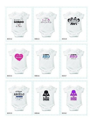 100 Diseños Vectores Para Bodys Bebes . 0