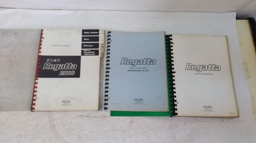 Lote Manuales Fiat Regatta - 021 0