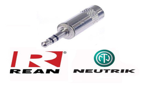 10 Plug Conector P2 Stereo Nickel Nys231 Rean By Neutrik 1