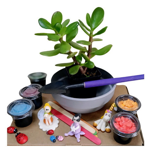 Kit Para Crear Mini Jardin Juego Creativo Y Didactico 0