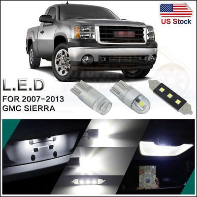 Las Luces Led Interior 14pcs Paquete Kit Blanco Para 2007-20 1