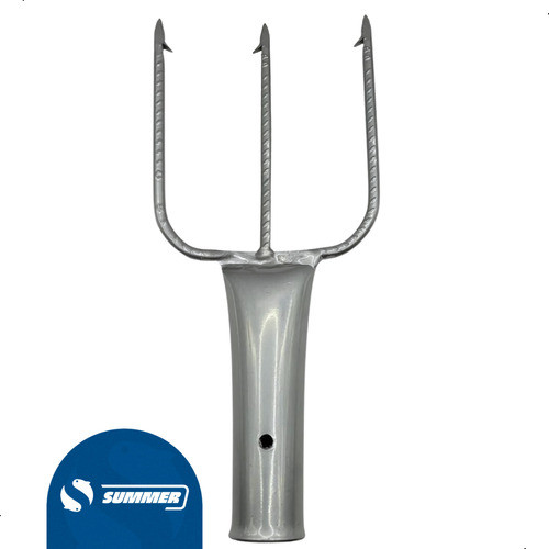Fisga Arpao Pesca Mergulho Superficie 3 Dentes Farpas 4,2mm 1