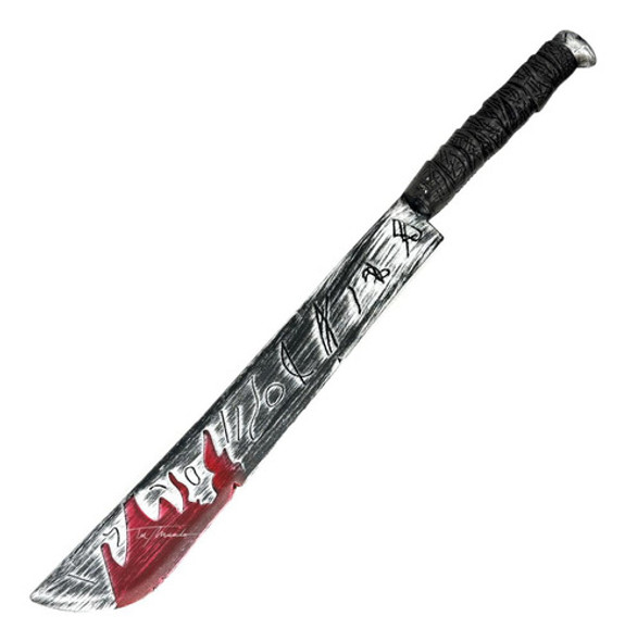 Machete Cuchillo 73 Cm Falsa Arma Cosplay Disfraz Halloween 0