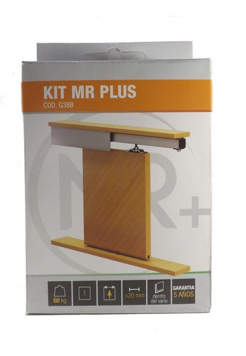 Kit Puerta Corrediza Mr Plus 3mts Hierro Pintado 1