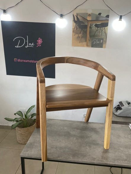 Silla Teka Madera  Petiribi 0