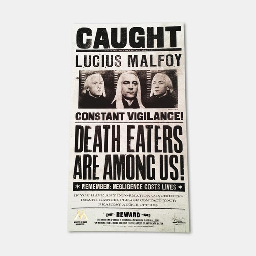 Poster Lucius Malfoy Harry Potter Licencia Oficial Warner 0