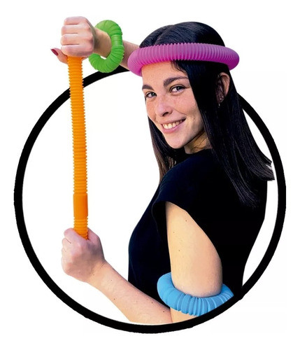 Juguete Tubo Estirable Extend X3 Antiestres Ditoys 1