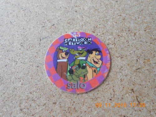Figurita Tazo Cartoon Network - León Melquíades N° 55 - 1995 1