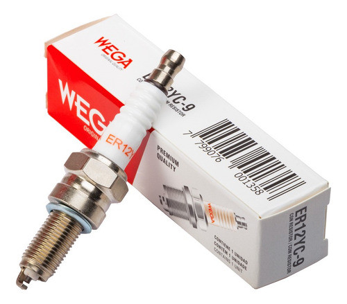 Bujia Wega W-er12yc-9 Honda Cbx 250 Twister 0