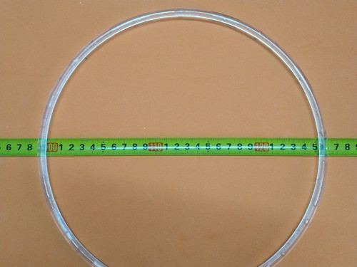 Argollas Plastica Mandala Atrapasueño Etc 250mm 10u. Z. Once 1
