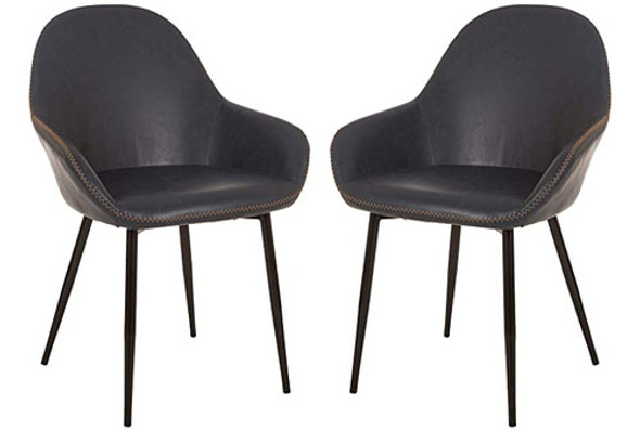 Glitzhome Juego De 2 Sillas De Comedor De Mediados D 0