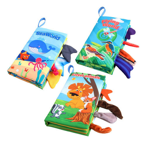 Libro Bebe De Tela Librito Didactico Tridimensional Mt08980 0
