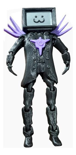 Titan Tvman Skibidi Toilet Juguete Articulado 3d 0
