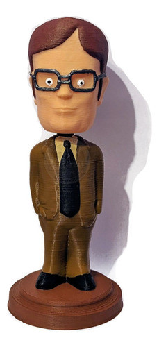 Figura Dwight The Office Bobble Head - Impreso 3d 0