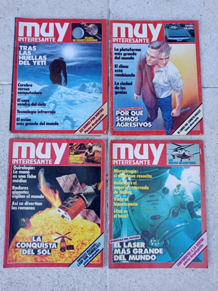 Lote De 133 Revistas Muy Interesante Desde 1.986 A 1.997 0